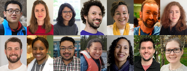 Selection of head shots of ECRs