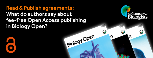 Banner promoting Read & Publish agreements