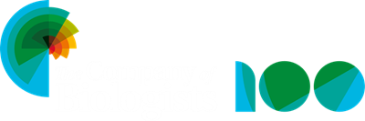 The Company of Biologists 100 year anniversary logo