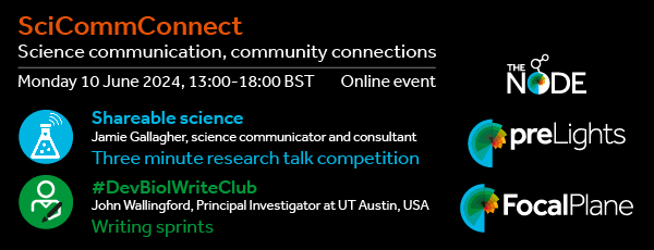 SciCommConnect, organised by the Node, preLights and FocalPlane