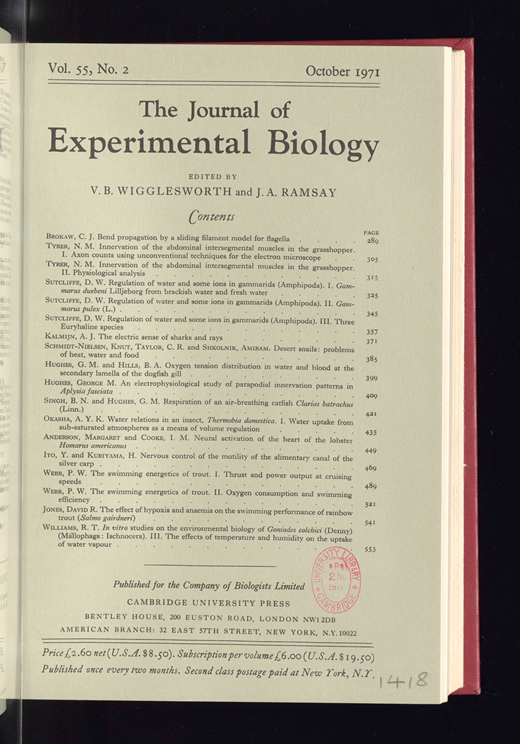 Regulation of Water and Some Ions in Gammarids (Amphipoda) | Journal of ...