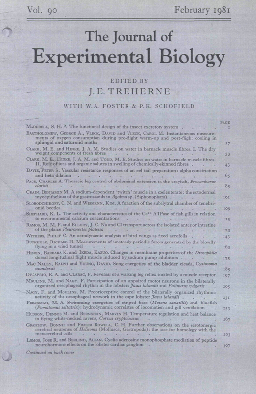 The Functional Design of the Insect Excretory System | Journal of ...